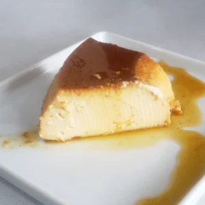 Pudim de Leite Gourmet (com favas de baunilha de madagascar)