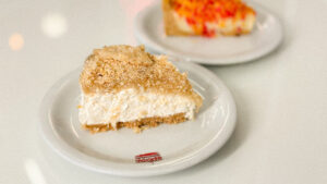 Fatia Cheesecake Bacuri c/Castanha do Para (Zero Açúcar e Sem Glúten)