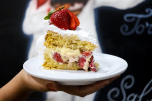 Fatia Torta de Morango (Zero Açúcar)